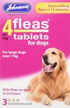 Johnsons 4fleas Large Dog Tabs_0